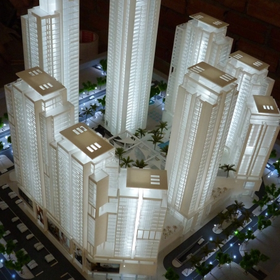 MÔ HÌNH KIẾN TRÚC DỰ ÁN PHÚ MỸ COMPLEX  MÔ HÌNH KIẾN TRÚC DỰ ÁN PHÚ MỸ COMPLEX