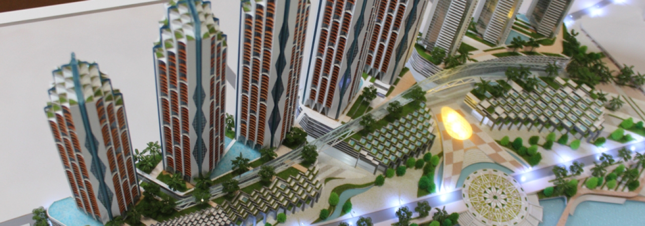 Mô Hình Kiến Trúc Dự Án Chaktomuk Paradise Cambodia Mô Hình Kiến Trúc Dự Án Chaktomuk Paradise Cambodia