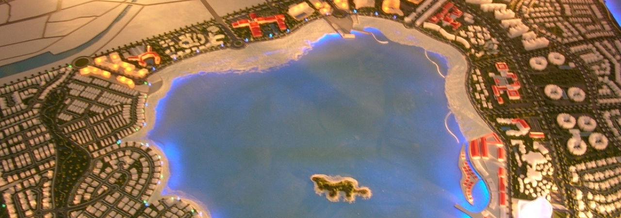 Sa Bàn Mô Hình Quy Hoạch Khu Đô Thị Lấn Biển Cần Giờ 1-2000