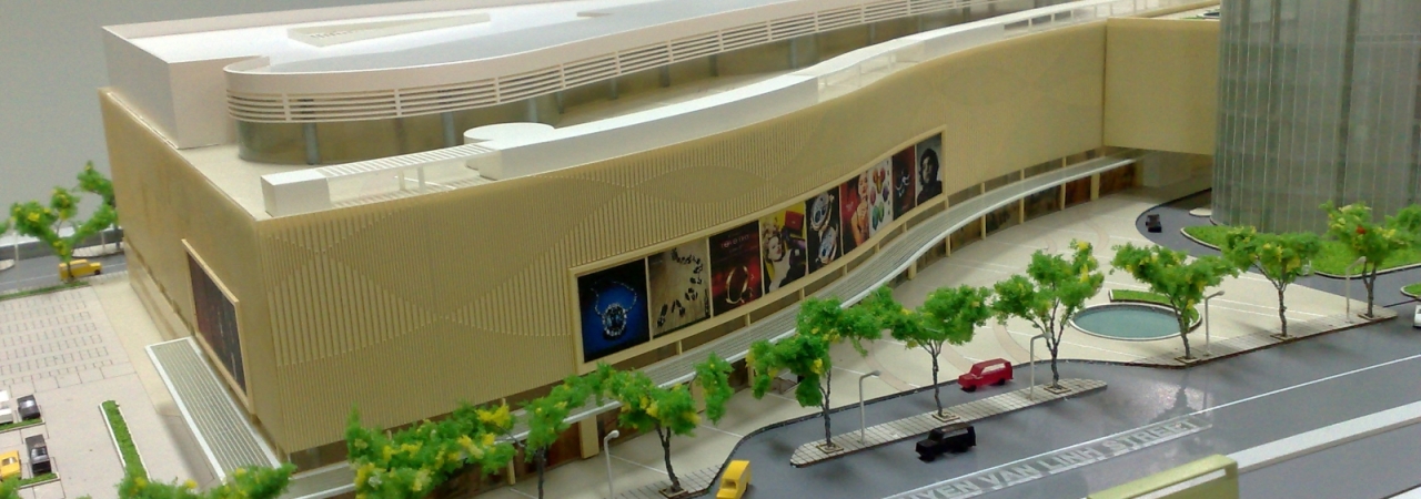 MÔ HÌNH KIẾN TRÚC DỰ ÁN CRESCENT MALL PHÚ MỸ HƯNG