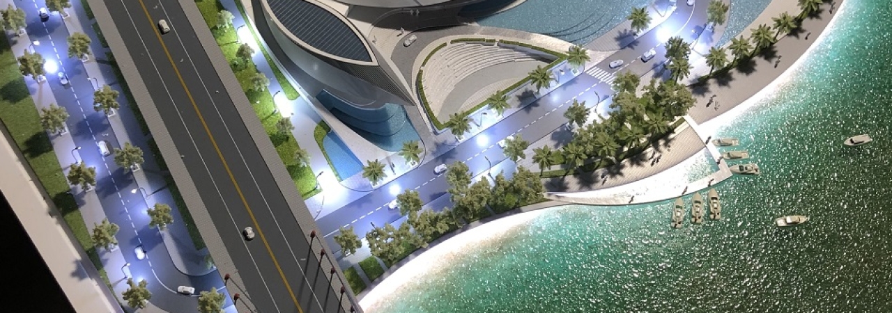 Mô Hình Phương Án Nhà Hát Thủ Thiêm  Mô Hình Phương Án Nhà Hát Thủ Thiêm