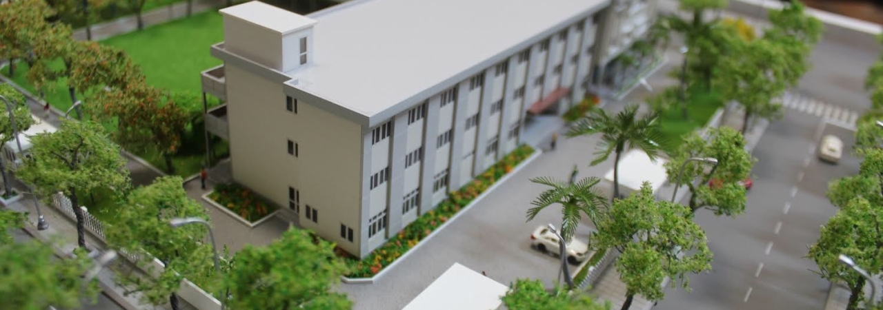 MÔ HÌNH KIẾN TRÚC TRƯỜNG HỌC QUỐC TẾ NGÔI SAO SÀI GÒN