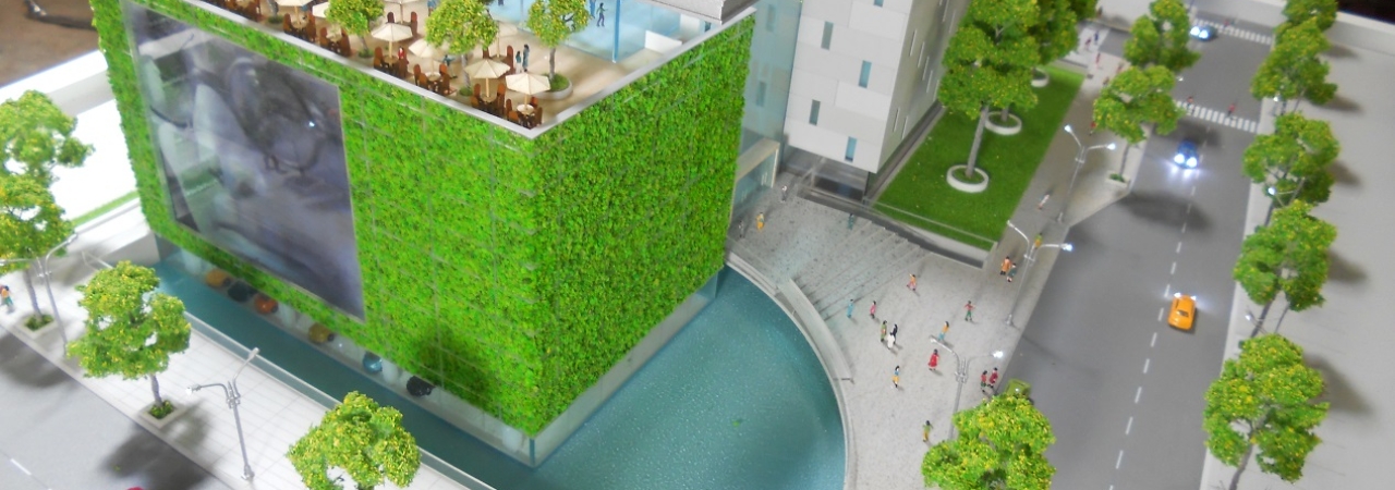 Mô Hình Kiến Trúc Thiết Kế Trung Tâm Triển Lãm Thủ Thiêm