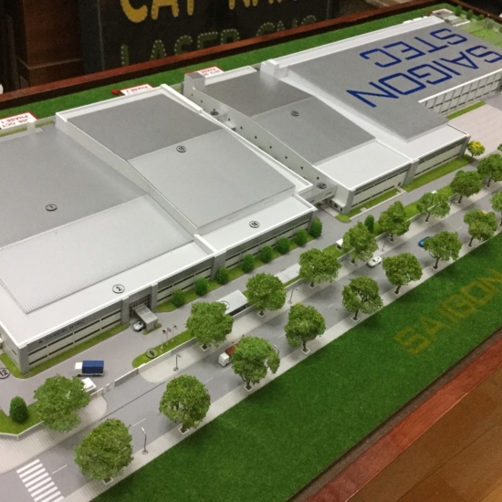 Sa Bàn Mô Hình Nhà Máy SAIGON STEC