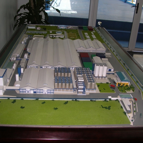 Mô Hình Kiến Trúc Nhà Máy Bia Tiger Heniken Tp.HCM