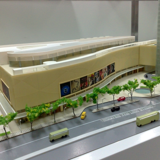 MÔ HÌNH KIẾN TRÚC DỰ ÁN CRESCENT MALL PHÚ MỸ HƯNG