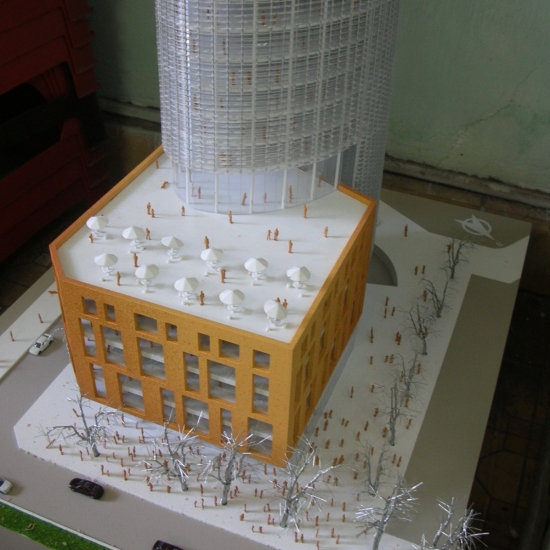 Mô Hình Kiến Trúc Phương Án Thiết Kế BIDV Tower