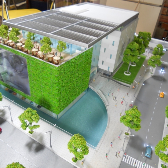 Mô Hình Kiến Trúc Thiết Kế Trung Tâm Triển Lãm Thủ Thiêm