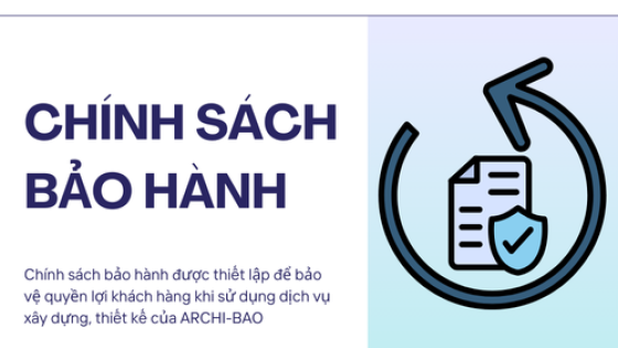 Chính sách bảo hành Chính sách bảo hành