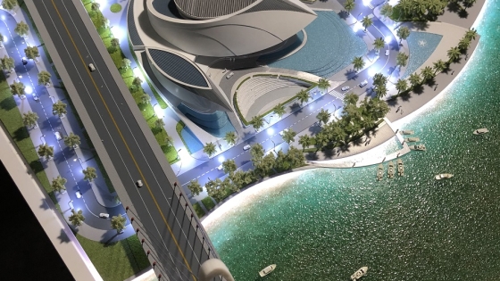 Mô Hình Phương Án Nhà Hát Thủ Thiêm  Mô Hình Phương Án Nhà Hát Thủ Thiêm