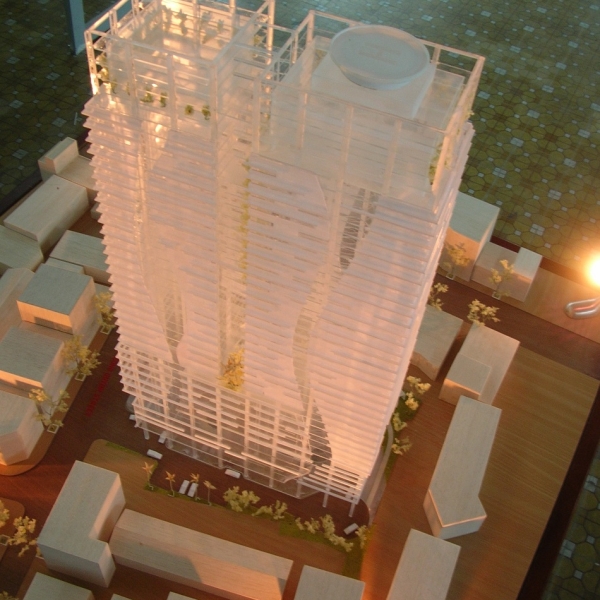 Mô Hình Kiến Trúc Phương Án Thiết Kế BIDV