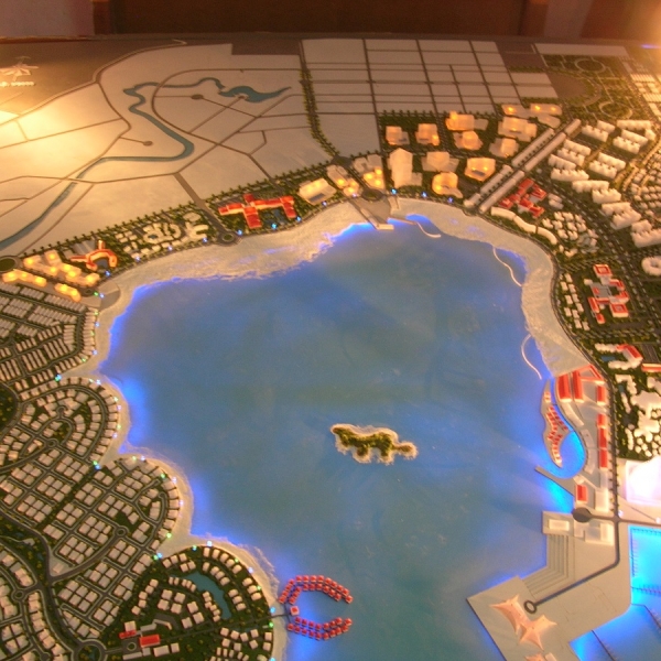 Sa Bàn Mô Hình Quy Hoạch Khu Đô Thị Lấn Biển Cần Giờ 1-2000