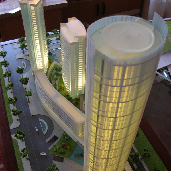 Mô Hình Kiến Trúc Dự Án Petro Complex